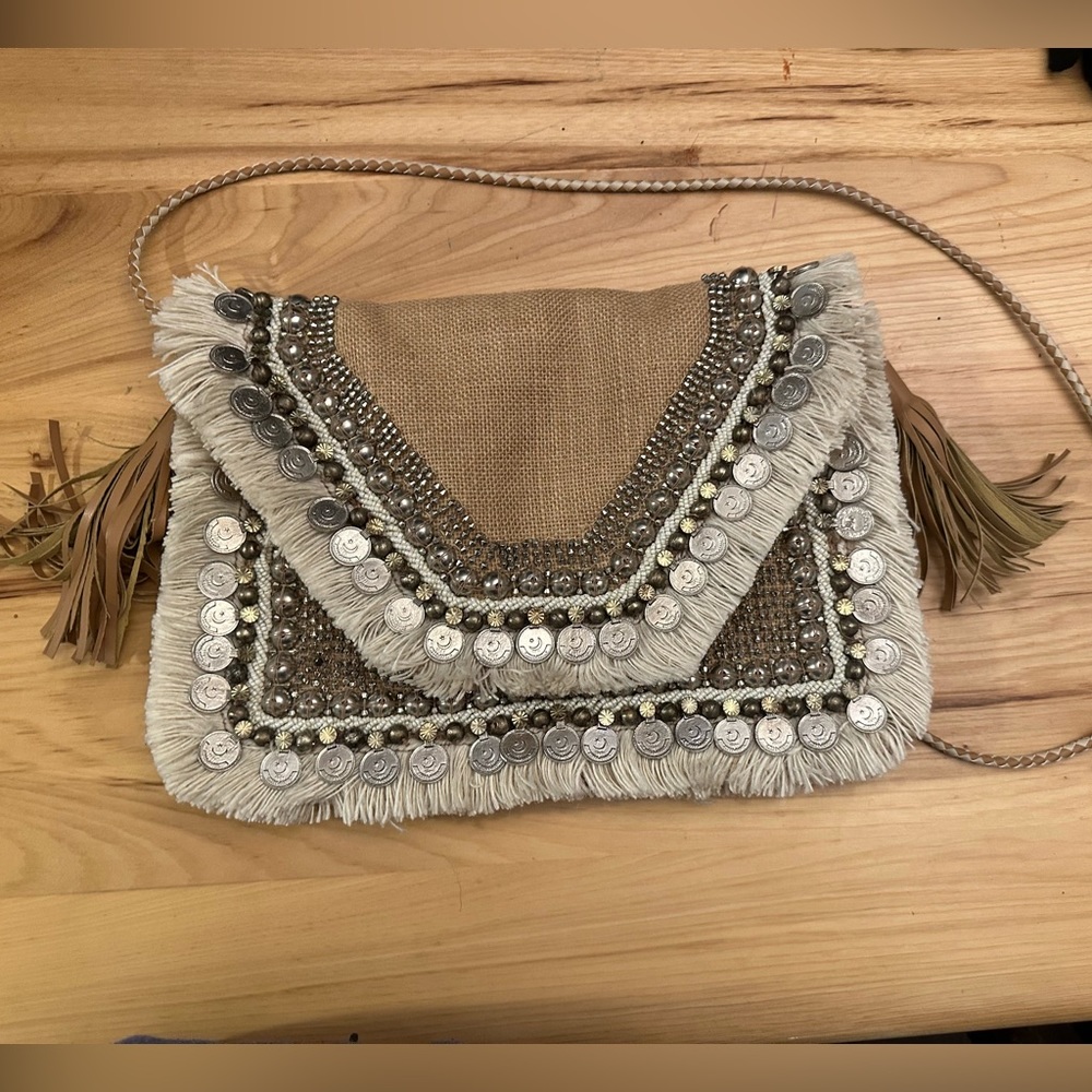 SHASHI clutch/shoulder bag